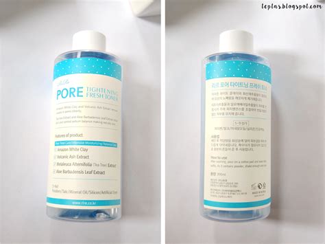 Rire Pore Tightening Fresh Toner Review - Tep Tries New Stuff