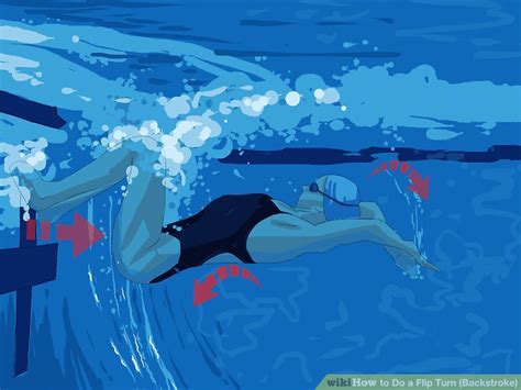 How to Do a Flip Turn (Backstroke): 7 Steps (with Pictures)