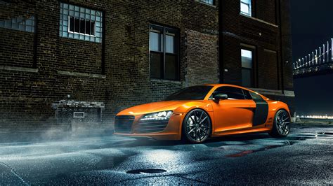 Orange Audi R8 - Free 4k Wallpapers - 40.000+ Free 4k Wallpapers - Pixel4k