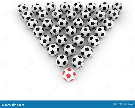 Abstract soccer background stock illustration. Illustration of balls ...