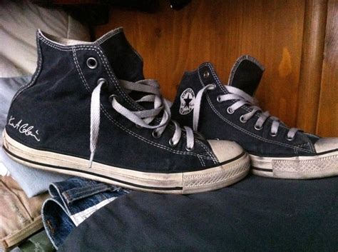 Converse Kurt Cobain | GB's Converse | Pinterest | Kurt cobain and Converse