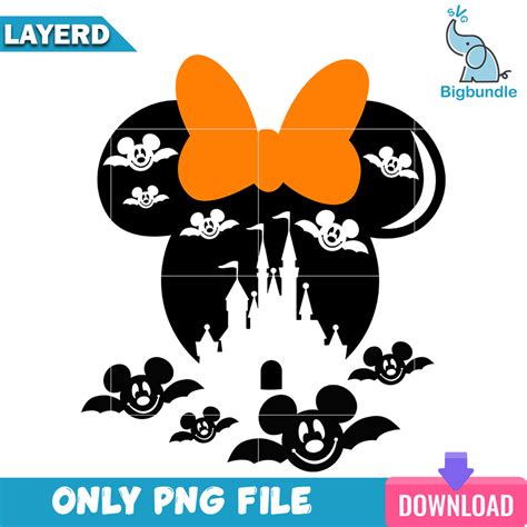 Mickey bat halloween, halloween png, svg, eps, dxf, Digital download.