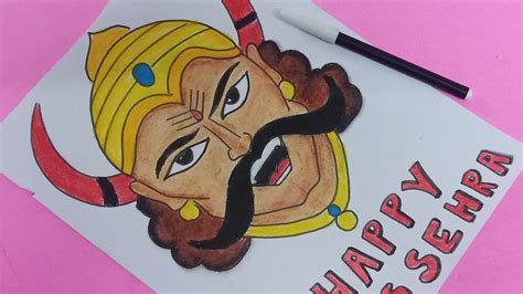 Top 151+ dussehra scenery drawing latest - vietkidsiq.edu.vn