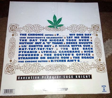 Dr. Dre - The Chronic (vinilo, Lp, Vinil, Vinyl) - $ 499.00 en Mercado ...