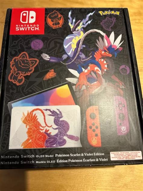 NINTENDO SWITCH OLED Model Pokemon Scarlet & Violet Edition Console Handheld £430.15 - PicClick UK