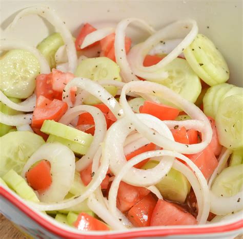 Marinated Cucumbers, Onions and Tomatoes - Sweet Pea's Kitchen