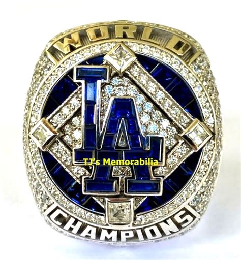 2020 Los Angeles Dodgers World Series Championship Ring and ...