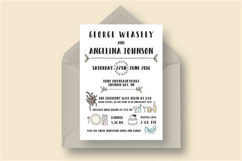 Fun Wedding Invitation Suite #Wedding#Fun#Invitation#Templates | Fun wedding invitations ...