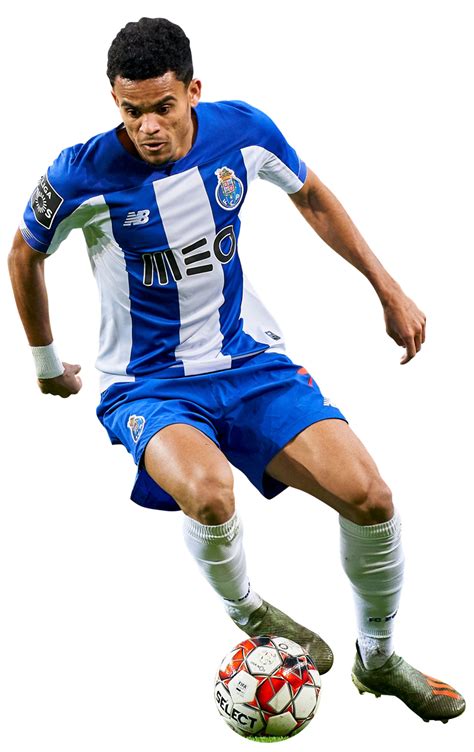 Luis Diaz Porto football render - FootyRenders