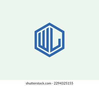 Wl Logo Design Vector Template Stock Vector (Royalty Free) 2294325155 ...