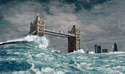 Tsunami warning: Britain could be hit by 30m wave - Professor warns of ‘hazards to Britain ...