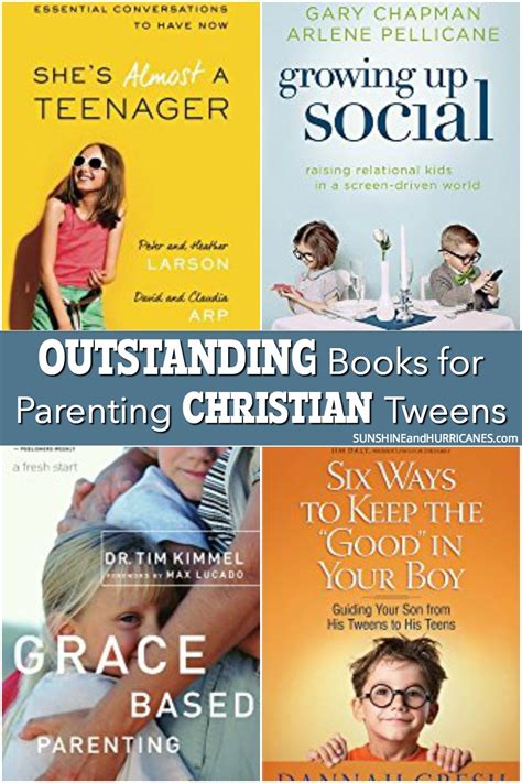 Outstanding Books for Parenting Christian Tweens