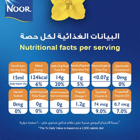 Noor Canola Oil Value Pack 2 x 1.5 Litres Online at Best Price | Canola Oil | Lulu Bahrain
