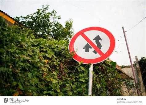 No Passing Road Sign in Indonesia - a Royalty Free Stock Photo from ...