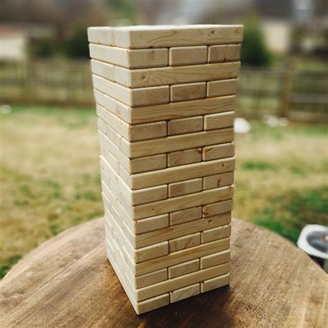 Toppling Tower Game Unique Wedding Guest Book Yard Size | Etsy | Wedding guest book unique ...