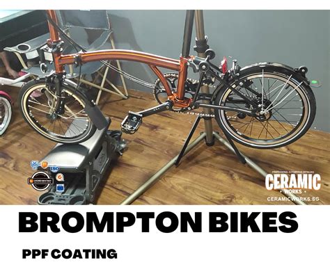 Another batch of Brompton bikes - serviced with PPF wraps — Car Grooming & Detailing | KubeBond ...