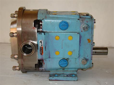 Waukesha Cherry-Burrell Rotary Positive Displacement Pump 030U2AP