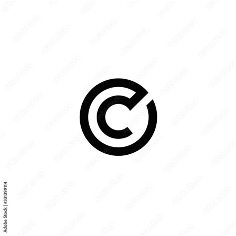 letter c circle logo design vector image , letter c circle icon , circle letter c logo icon ...