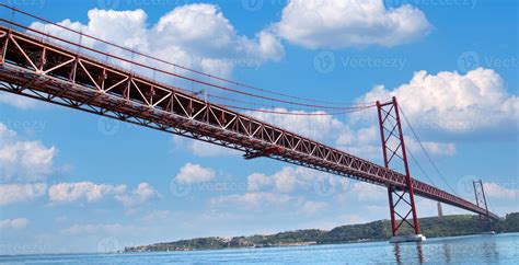 Lisbon, Portugal, 25 of April bridge over Tagus River 6998688 Stock ...