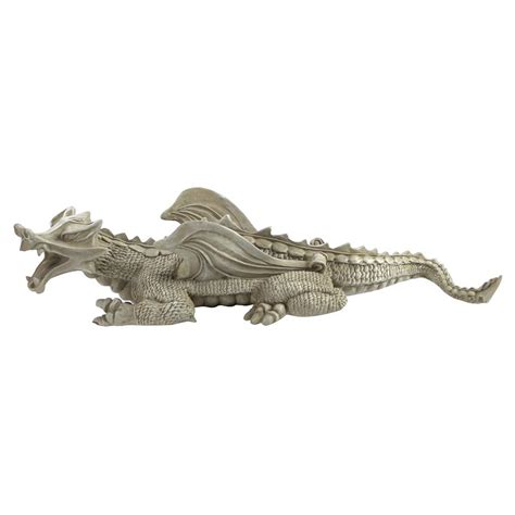 Design Toscano Warsin Dragon Sculpture: Large - Walmart.com