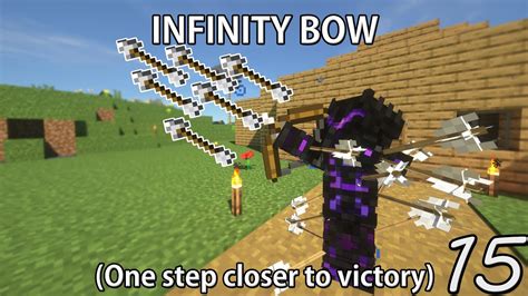 Infinity Bow! - Minecraft Hardcore Survival (15) - YouTube