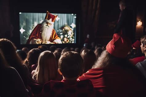 Premium AI Image | Sinterklaas and children watching a Sinterklaas parade