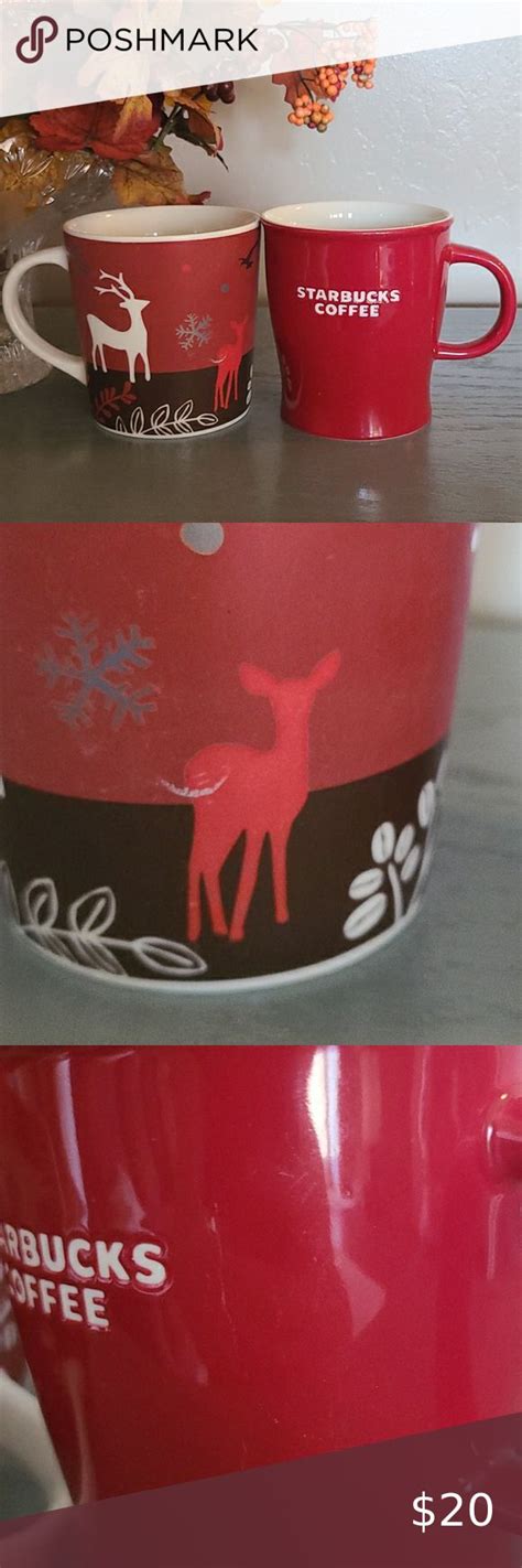 Pair of Starbucks Holiday Mugs | Coffee and tea accessories, Starbucks ...