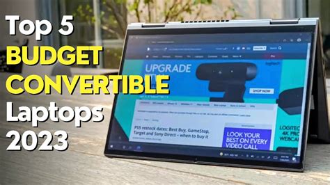 Top 5 : Best Budget Convertible Laptops 2023 - YouTube