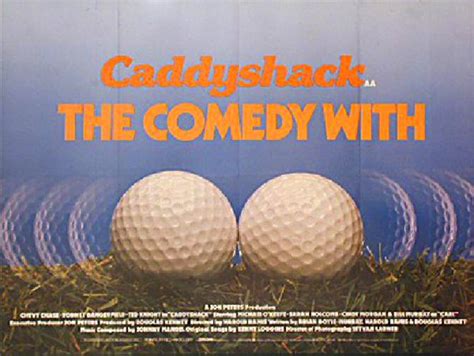 Caddyshack 1980 British Quad Poster - Posteritati Movie Poster Gallery