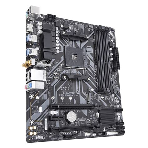 Gigabyte B450M DS3H WIFI AM4 Micro-ATX Motherboard - B450M DS3H WIFI | Mwave