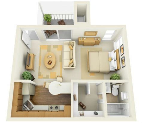 Einzimmerwohnung einrichten - tolle und praktische Einrichtungstipps