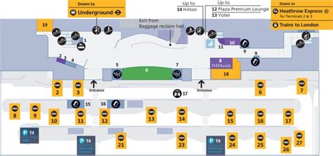 London Heathrow Terminal 3 To Terminal 5 Map - Map Of Counties Around ...