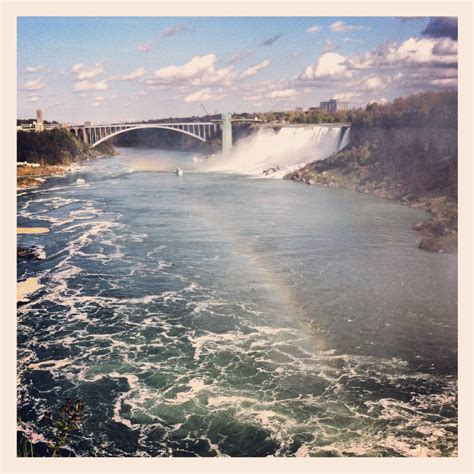 Niagara Falls Rainbow Niagara Falls, Favorite Places, Rainbow, Spaces ...