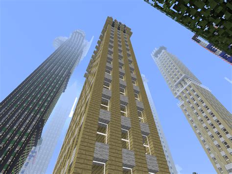 Minecraft Skyscraper Blueprints