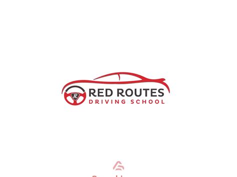 Red Routes Driving School Logo Animation. by Muhammad Numan Ahmed on Dribbble