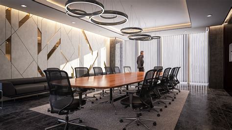 Luxurious Meeting Room _ Kuwait City (1) | Images :: Behance