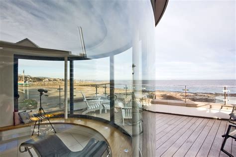 Curved Window | - Glass Balcony Systems