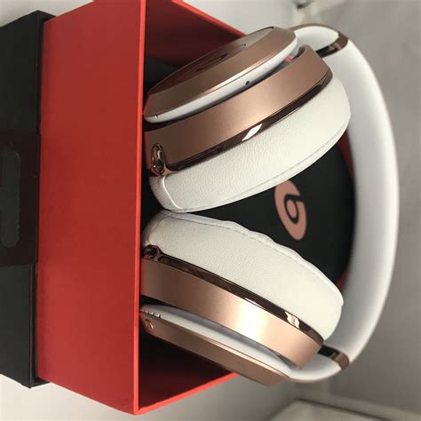 Beats By Dr. Dre Solo 3 Wireless Rose Gold Headphones 190198105455 | eBay