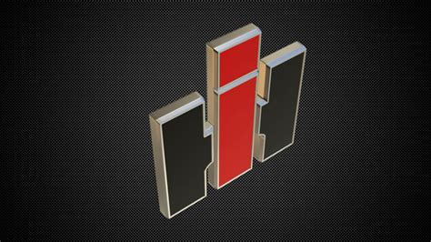 International Harvester Logo - 3D Model by 3d_logoman