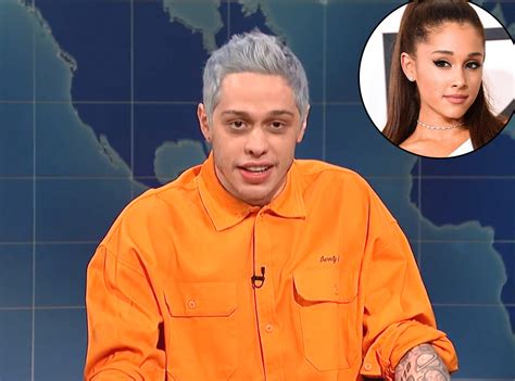 Pete Davidson Pays Tribute to Ex Ariana Grande on SNL | E! News