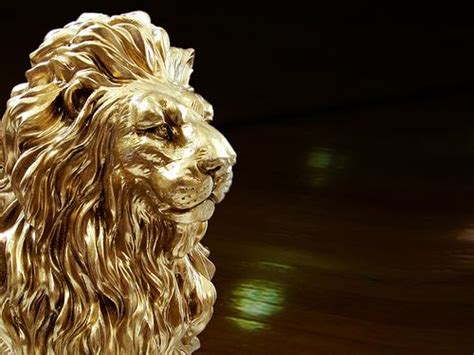 gold lion statue. | Gold | Pinterest | Bookends, Doors and Lion