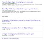 Google Testing Another News Card Styles in Desktop Search Results