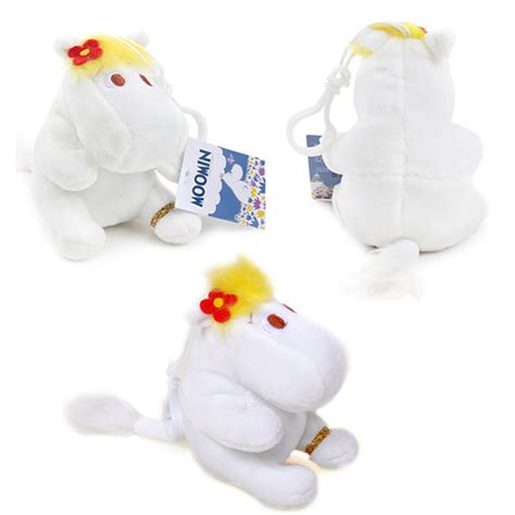 Cute Moomin Plüschtier Snork Maiden ver2 Bag Charm 4.3" Puppe Hippo Figur Deko | eBay