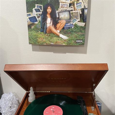 Sza ctrl translucent 2lp vinyl with booklet. #sza... - Depop