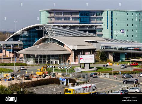 Manchester Airport Rail and Bus Station Stock Photo - Alamy