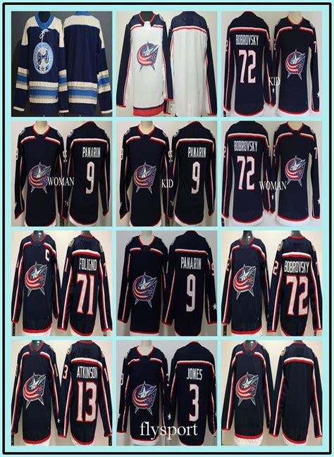 Columbus Blue Jackets Alternate Jersey - change comin