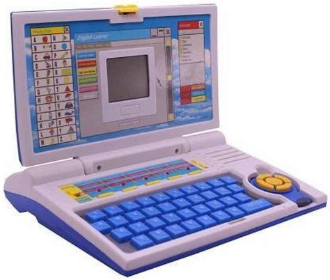 Prism Enterprise Toys Educational English Learner Laptop with Mouse for Kids 20 Activity Games ...