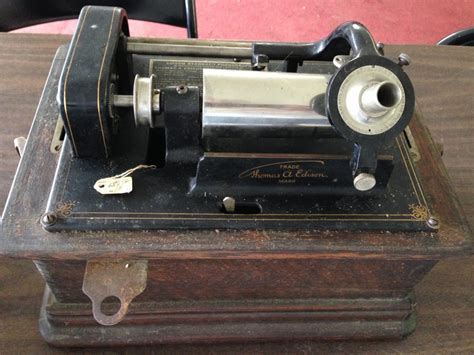 Edison Standard Phonograph, Type D – New England Wireless & Steam Museum