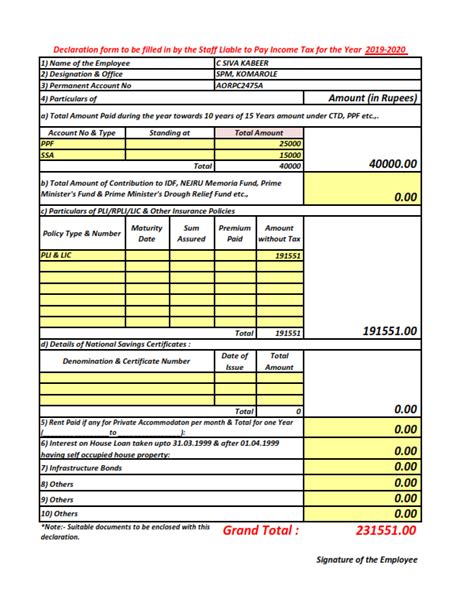 Income Tax Calculator 2023 Excel