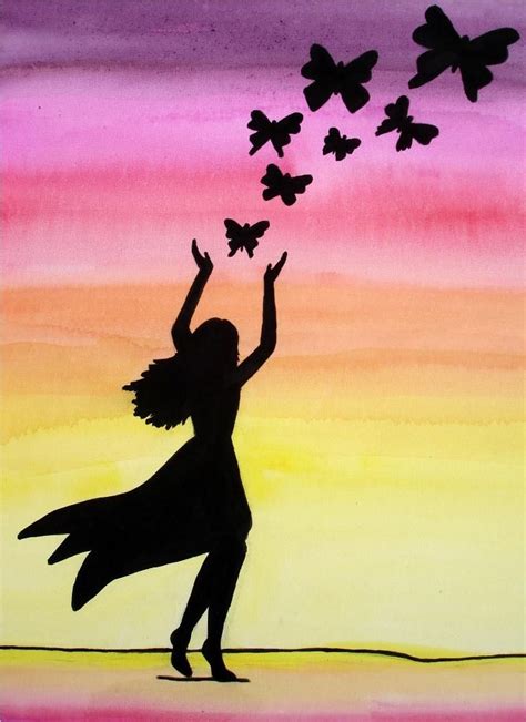 Butterfly Fly Away by maiz-x on DeviantArt Oil Pastel Drawings Easy, Oil Pastel Paintings, Oil ...